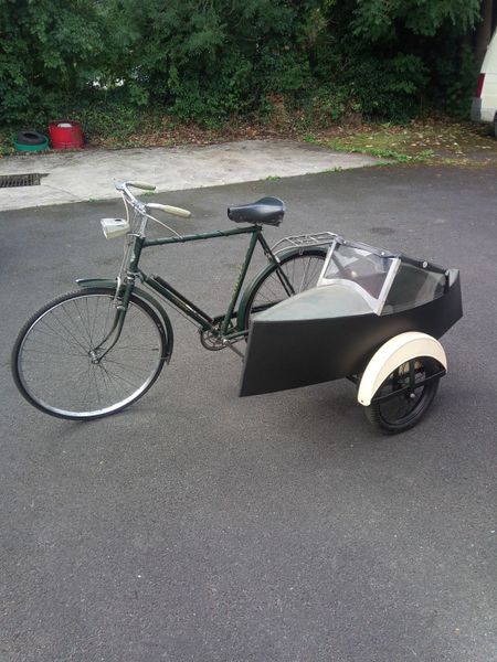 Vintage bicycle sidecar for sale new arrivals