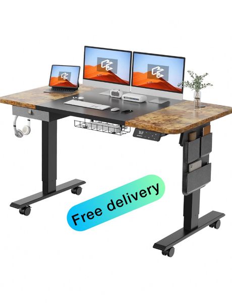 Height adjustable deals desk for sale