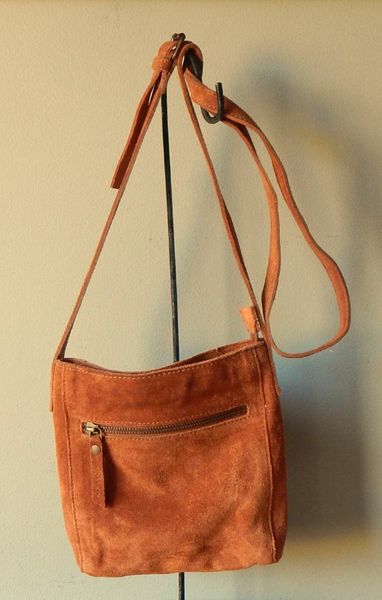 Ladies Fat Face brand Suede Cross Body Handbag for sale in Co. Waterford for 20 on DoneDeal