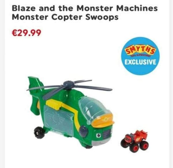 Blaze and the 2024 monster machines smyths