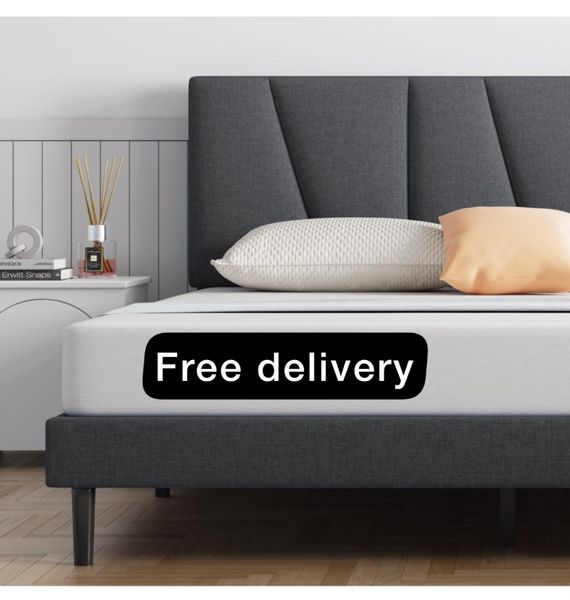 Queen size bed frame in deals store