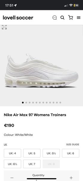 Nike air 97 sale on sale uk