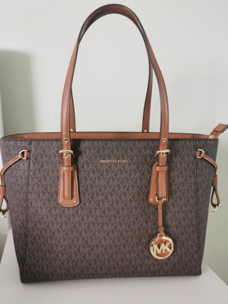 Mk voyager clearance medium logo tote