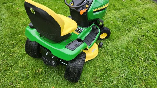 John deere lawn online tractor 4 wheel steering