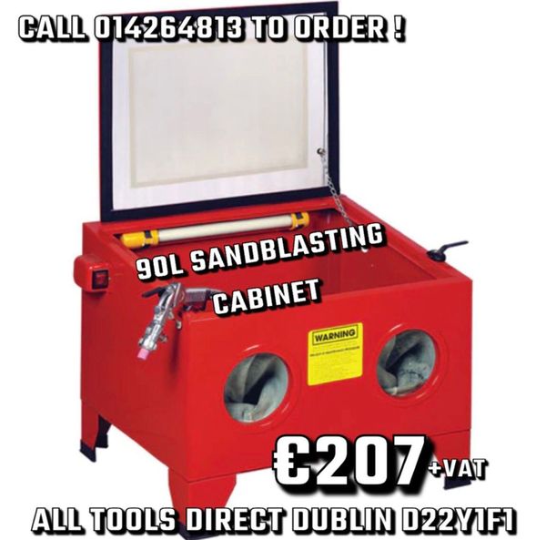 Heavy duty compact sand blasting for sale in Co. Dublin for €