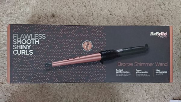 Babyliss pro bronze shimmer curling wand reviews best sale