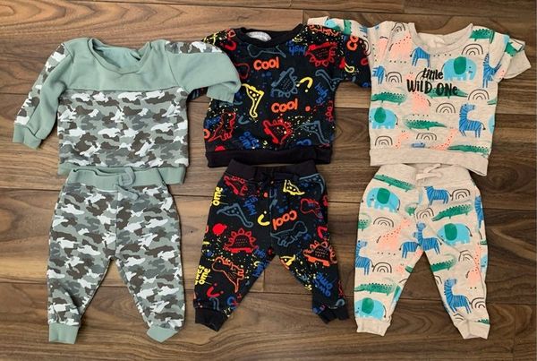 Baby Boy Clothes 3 Tracksuits and 1 BRAND NEW Top for sale in