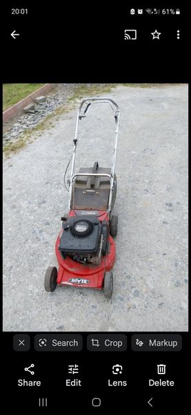 Rover pedigree lawn cheap mower