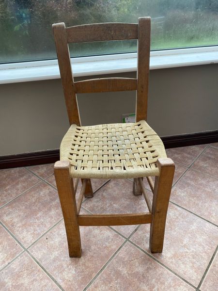 Woven reed online chair