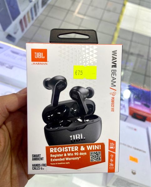 Earbuds JBL wave beam for sale in Co. Dublin for 75 on DoneDeal