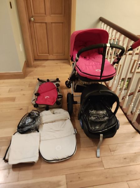 Bugaboo pram including and all accessories. for sale in Co