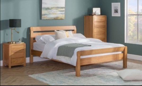 Oak double beds on sale for sale