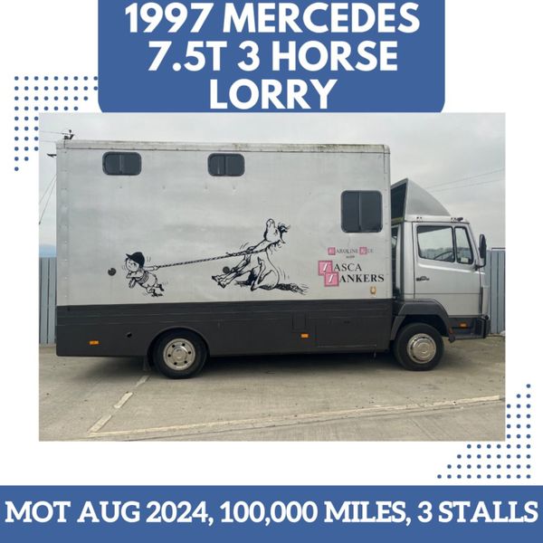 1997 Mercedes Horse lorry for sale in Co. Down for £7,950 on DoneDeal