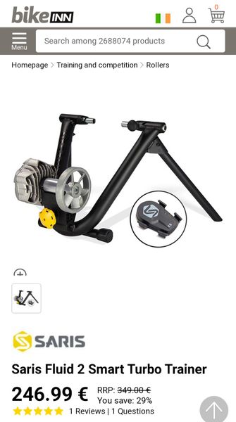 Rodillo discount bike trainer