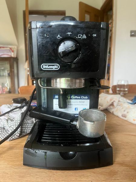 Used delonghi hotsell coffee machine