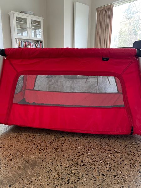 Phil and teds travel cheap cot sale