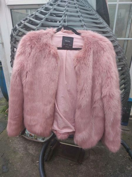 Bershka pink outlet jacket