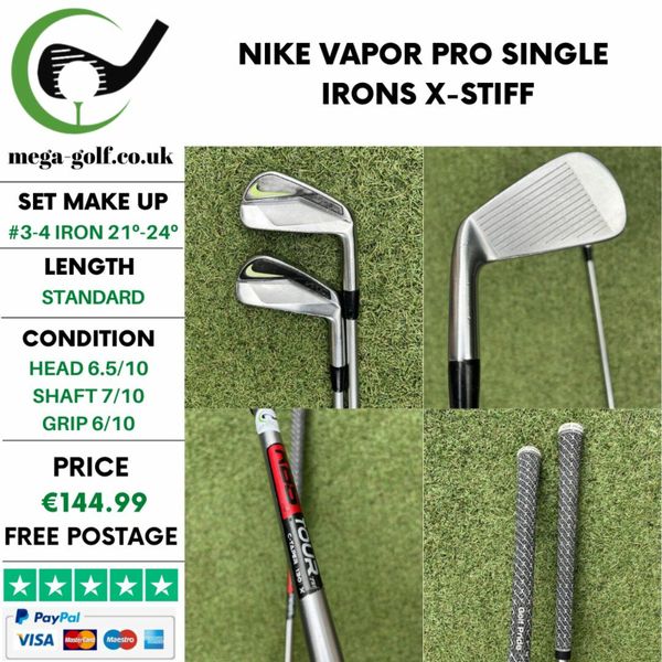 Nike vapor pro outlet irons for sale