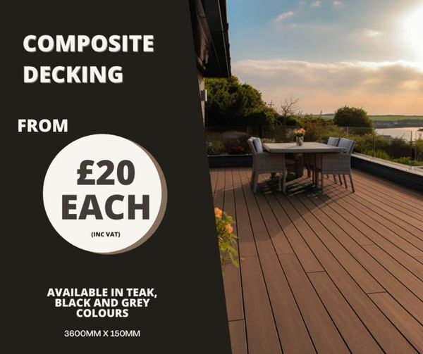 Composite Decking Bulk Buy from Only £20 Each for sale in Co. Antrim