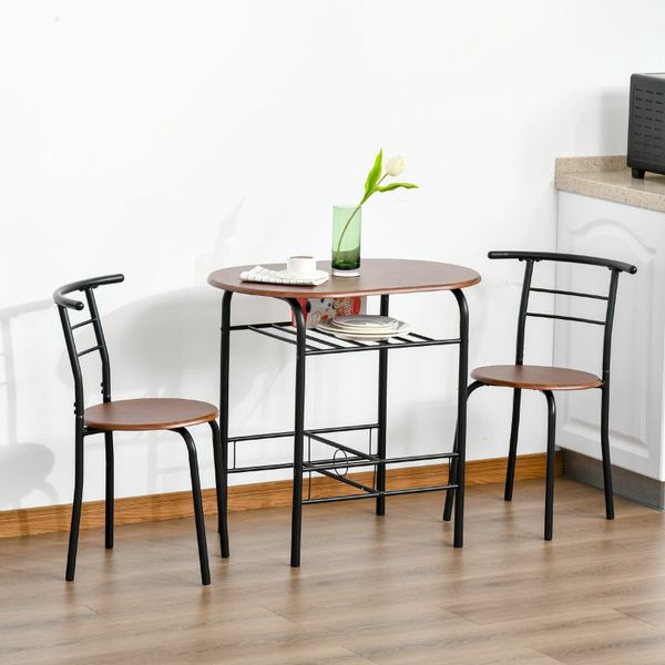 MDF 2 Seater Bar Stool and Table Set w Bottle Sto for sale in Co