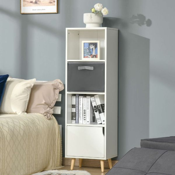 White bookshelf for deals sale