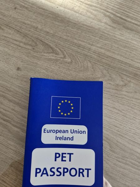 Irish sales pet passport