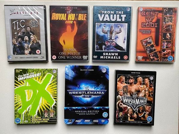 WWE DVD - スポーツ・フィットネス