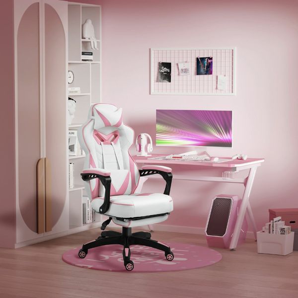 Pink gaming chair for sale new arrivals