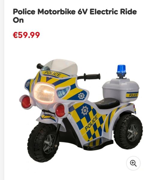 Police best sale bike toy