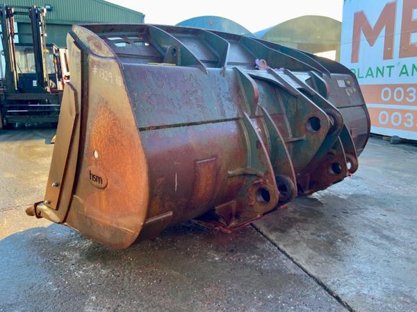 3.3mt WHEELED LOADER SPADE NOSE BUCKET...1329. 289334029