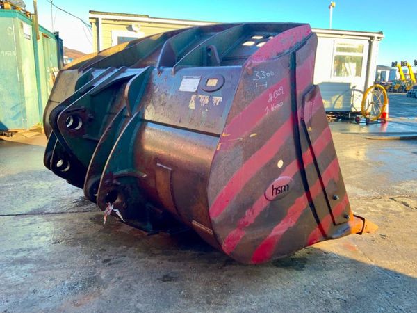 3.3mt WHEELED LOADER SPADE NOSE BUCKET...1329. 289334032