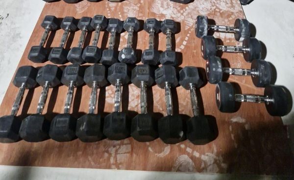 New dumbbells best sale for sale