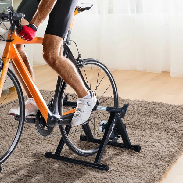 Stationary bike stand for sale outlet