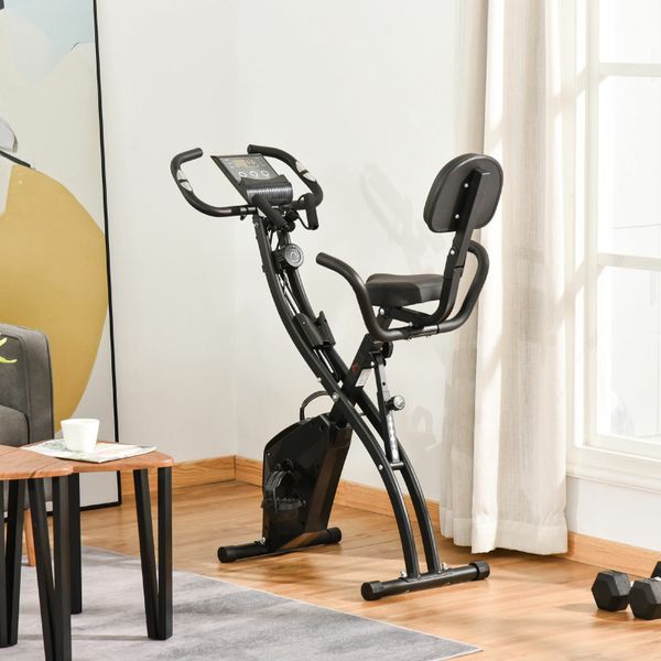 Recumbent exercise bike with arm online resistance