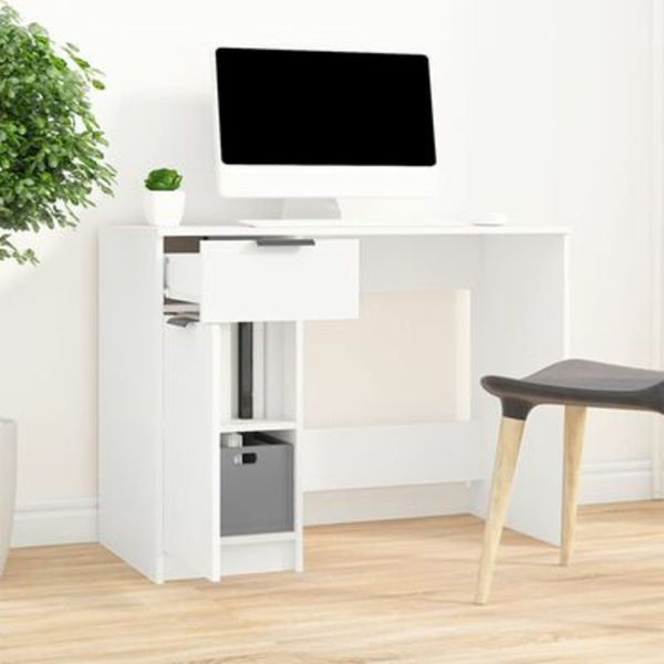 Furinno deals desk white