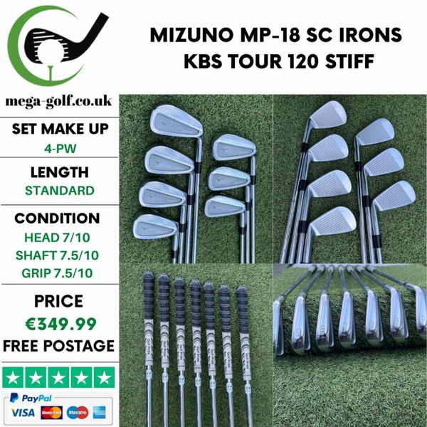 Mizuno mp 18 irons best sale for sale