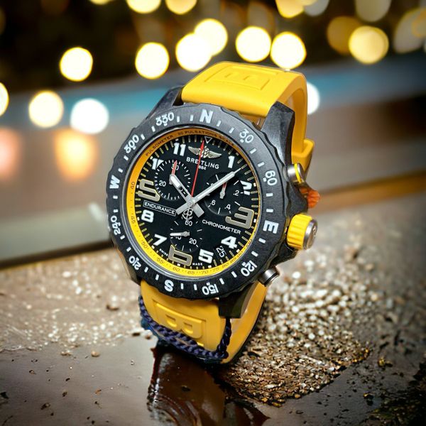 Breitling endurance best sale pro yellow