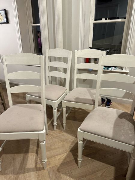 Kitchen chairs done online deal