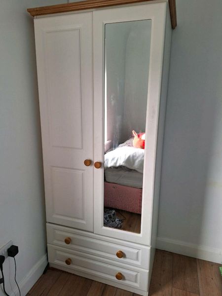 Mothercare white outlet wardrobe