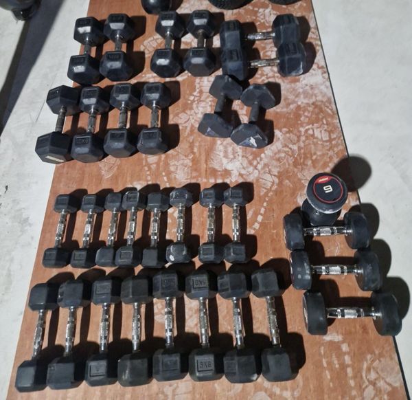 New dumbbells for clearance sale