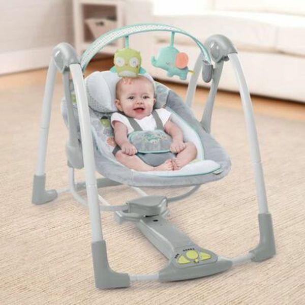 Baby swings deals on sale