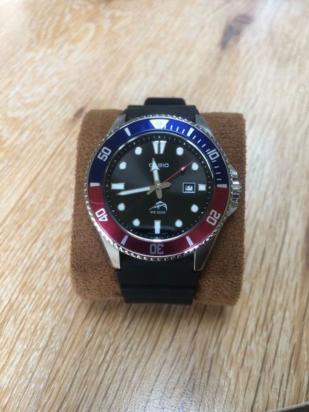 Casio pepsi diver hot sale