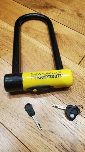 Heavy Duty Bike Lock Kryptonite New York M18 WL for sale in Co