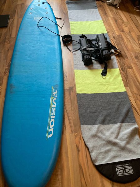 8ft deals surfboard cover