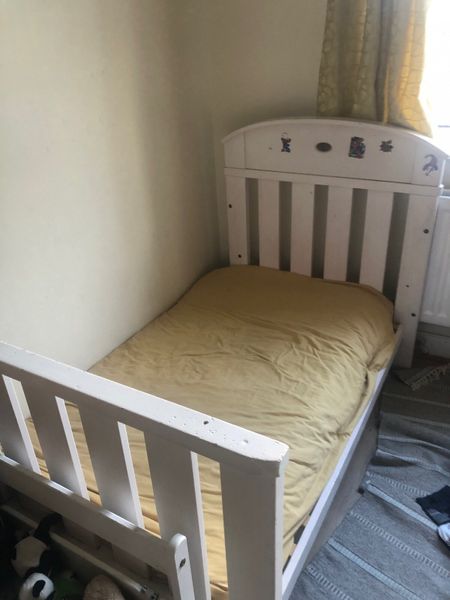 Cot bed done deal store