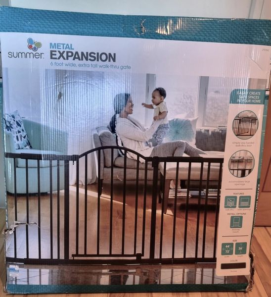 Summer metal expansion walk best sale thru gate