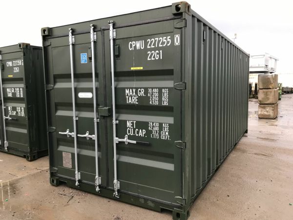 20ft x 8ft One Trip Containers