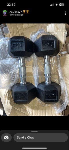 Hex Dumbbell Christmas Clearance for sale in Co. Clare for 2 on