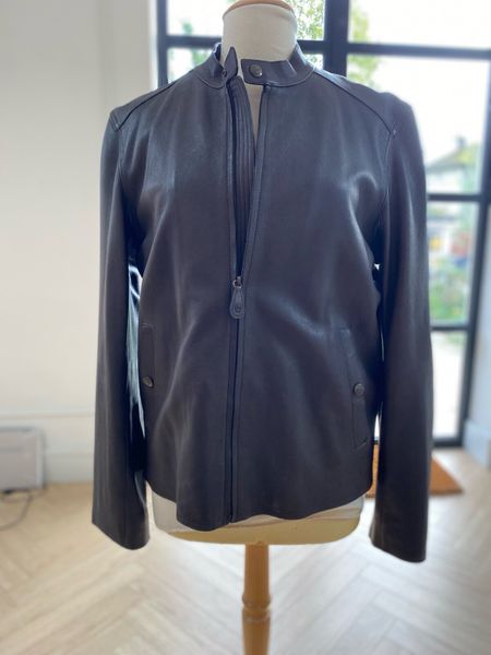 Mens soft leather clearance jackets