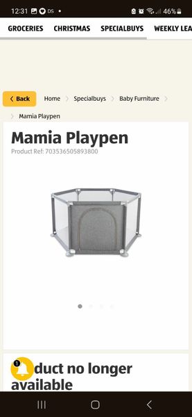 Mamia playpen best sale